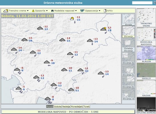 Kakšno je bilo vreme na današnji dan v prejšnjih letih?